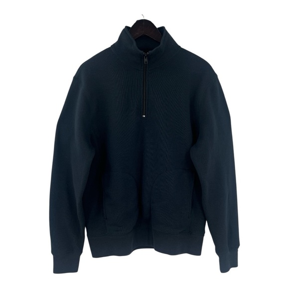 J. Crew Other - NWT’S J.Crew Men’s Quarter Zip Fleece Pullover Crewneck NavyJacket/ Sweatshirt M